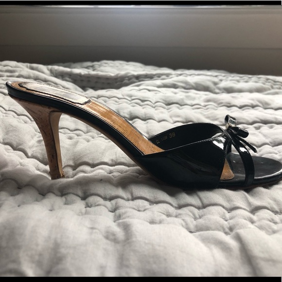 Christine Dior Patten leather heels - Picture 2 of 4